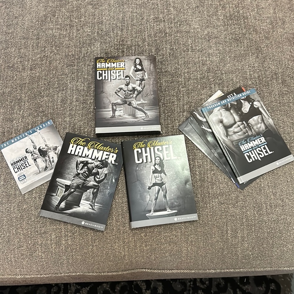 The masters Hammer and Chisel dvd complete workout set!